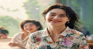 李采潭主演喜剧题材作品剧照，轻松愉快的场景中角色笑容灿烂